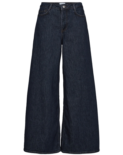 Nümph - NUVenice Extra Wide Jeans - Dark Blue Denim